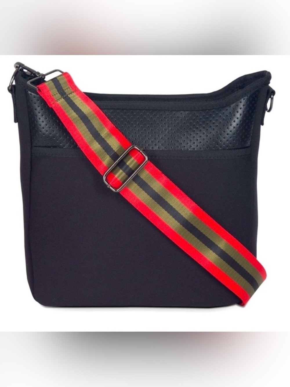 HAUTE SHORE Black Neoprene Crossbody Bag - Picture 8 of 8